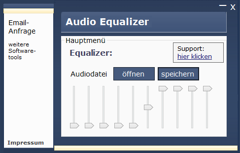 Schoenberg - Programmierauftrag, Programmierer - Audio Editor